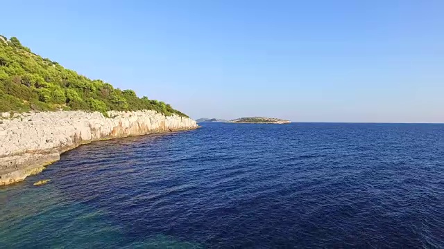 飞过达尔马提亚的风景