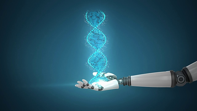 操控DNA分子的机器人手臂