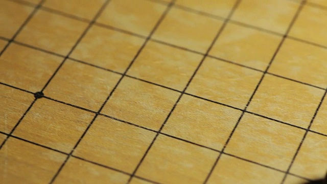 围棋棋盘游戏，用黑和白的石头