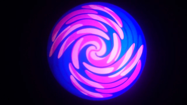 有趣的旋转催眠背景。