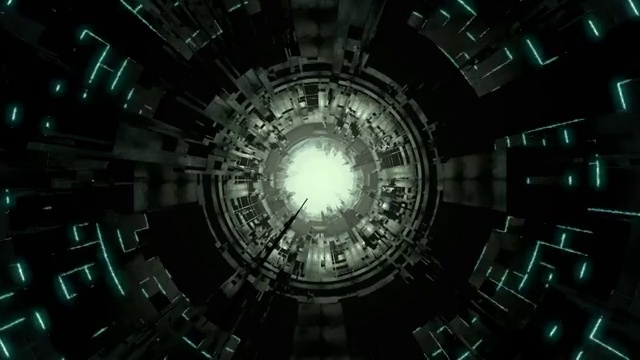 詳情圖-科幻未來(lái)隧道