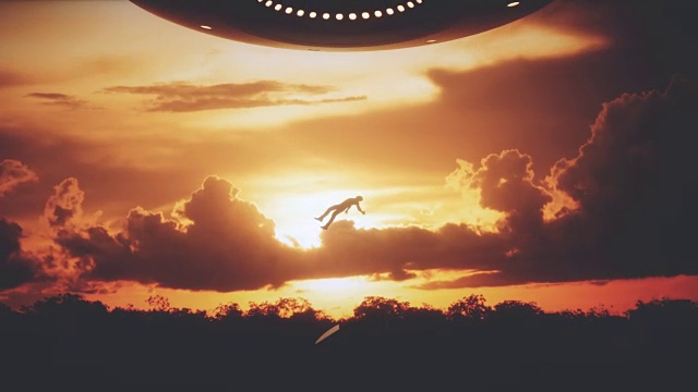 飞碟外星人绑架