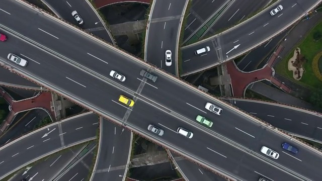 詳情圖-公路交匯處鳥(niǎo)瞰圖