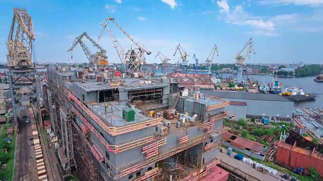 詳情圖-在造船廠建造船的時間延遲