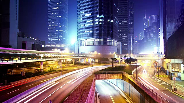 詳情圖-《香港城市夜景》，4K廣角拍攝。