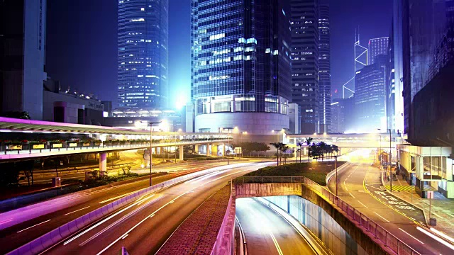 詳情圖-《香港城市夜景》，4K廣角拍攝。