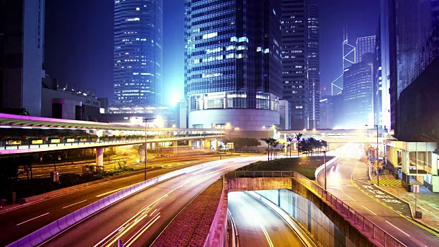 詳情圖-《香港城市夜景》，4K廣角拍攝。