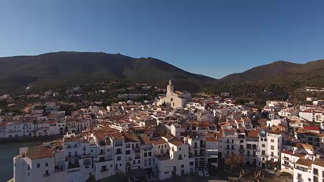 卡达克斯海岸鸟瞰图