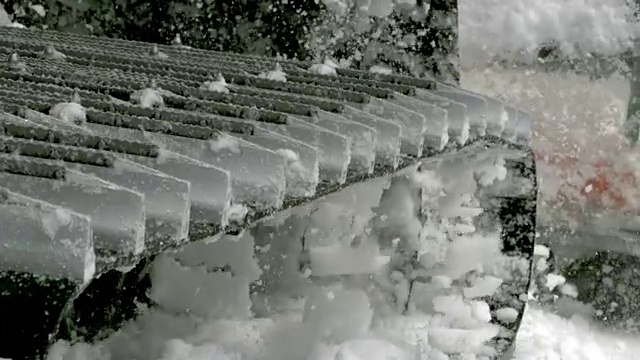 詳情圖-雪美容師在超級慢動作