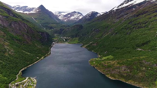 Geiranger峡湾,挪威