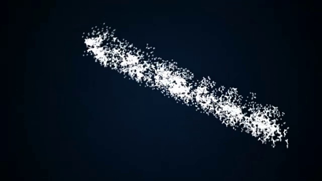 自动化、IT解决方案、虚拟现实、人工智能、物联网。“第四次工业革命”的文字动画