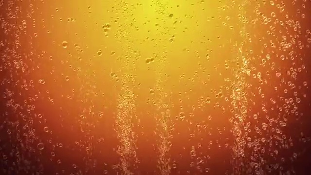 橙汁泡泡背景