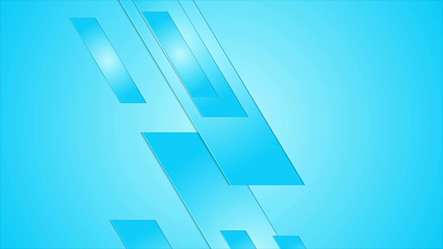 蓝色几何抽象高科技运动设计