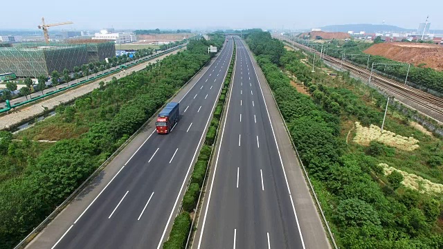 詳情圖-鳥瞰圖公路交通