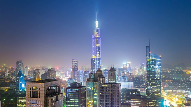 详情图-中国南京夜景的一段时间