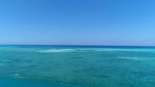 日本冲绳美丽的海景