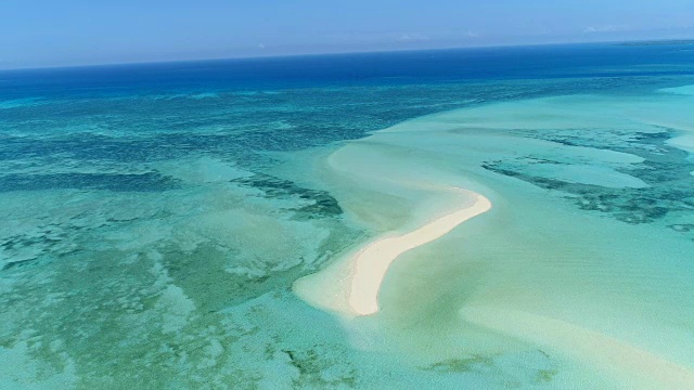 日本冲绳美丽的海景