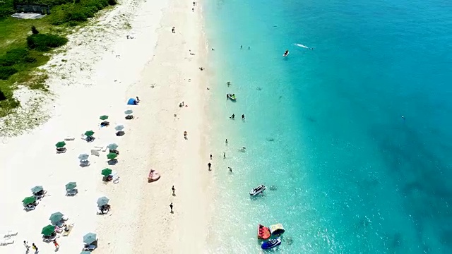 日本冲绳美丽的海景
