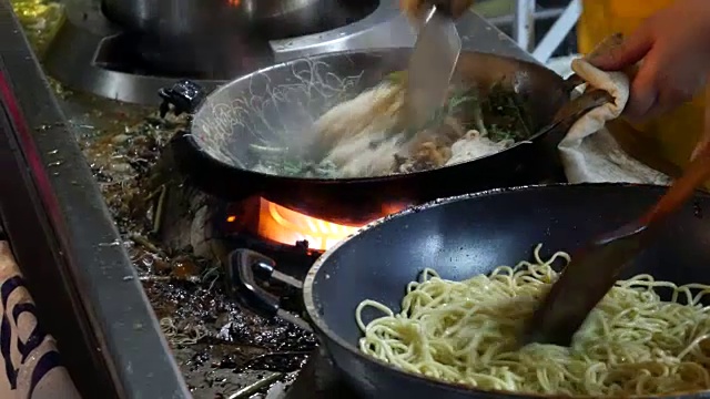街头小吃，曼谷的唐人街