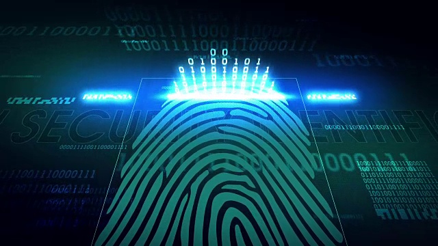 详情图-指纹扫描-生物识别安全装置系统