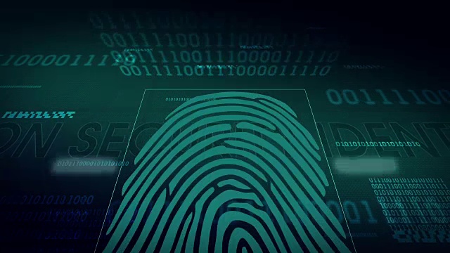 详情图-指纹扫描-生物识别安全装置系统