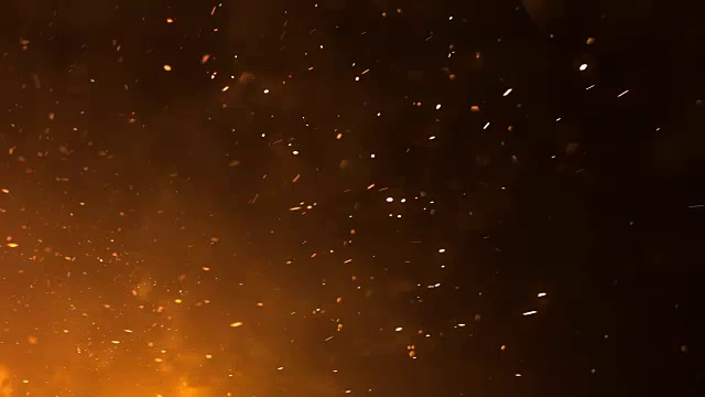 4k Fire Sparks - Loop(广角)