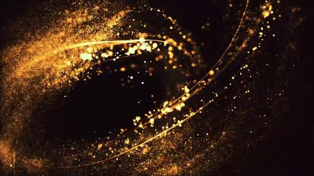 详情图-4k高细节粒子流-循环(金色和黑色)
