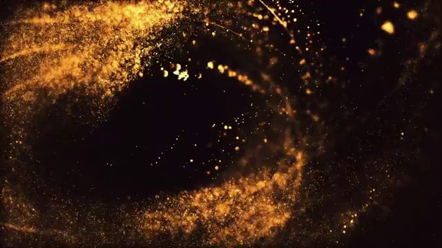 详情图-4k高细节粒子流-循环(金色和黑色)