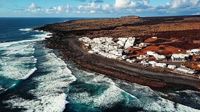 西班牙，加那利群岛，兰萨罗特岛，火山湖