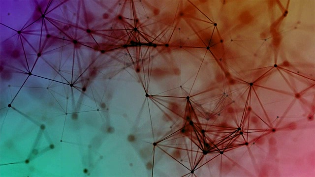 详情图-基于Plexus技术的体积构成。动画色彩混合器