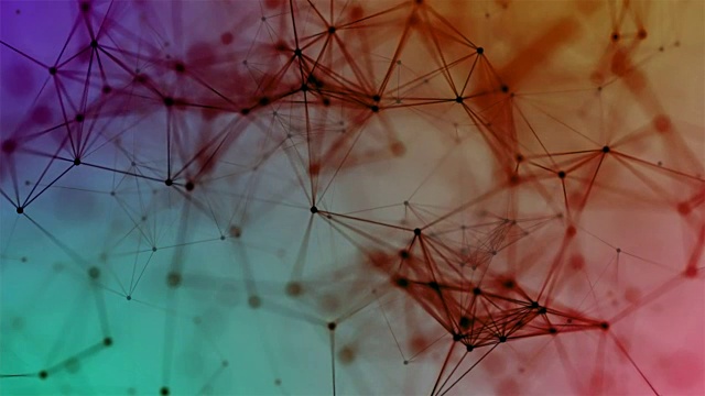 详情图-基于Plexus技术的体积构成。动画色彩混合器