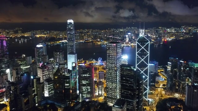 詳情圖-港島、維多利亞港及九龍航拍