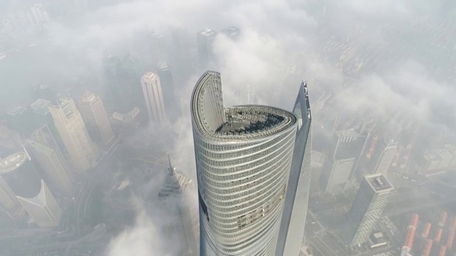 上海天际线视图