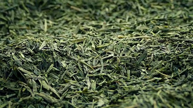 詳情圖-綠茶葉子特寫