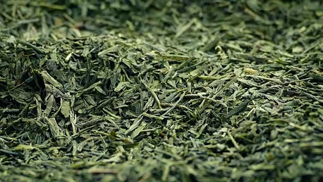 詳情圖-綠茶葉子特寫