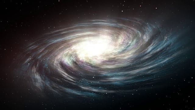 抽象星云空间运动背景
