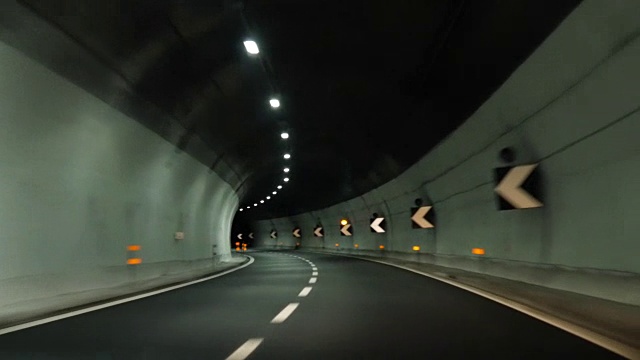 詳情圖-晚上,汽車隧道