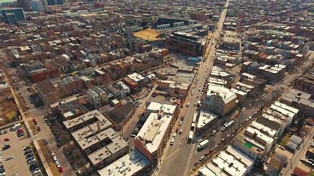 芝加哥无人机Wrigleyville北区