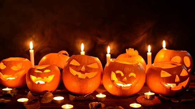 詳情圖-萬圣節(jié)南瓜特寫鏡頭