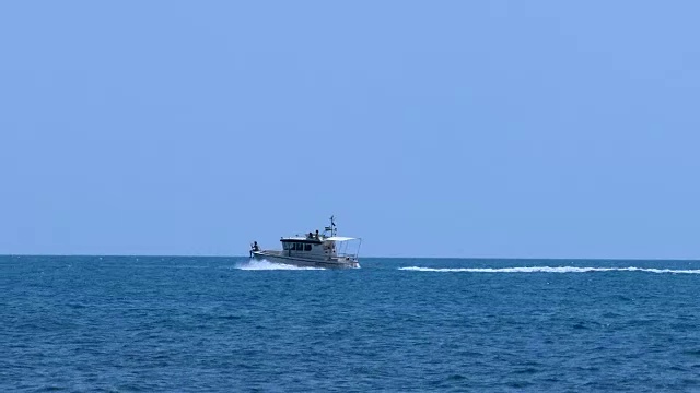 夏天的海边风景