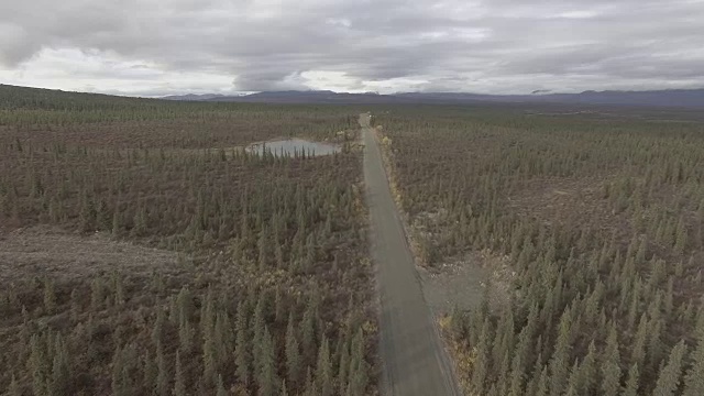 德纳里公路沿线的风景