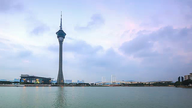 详情图-4,k。时光流逝澳门城澳门塔澳门中国观
