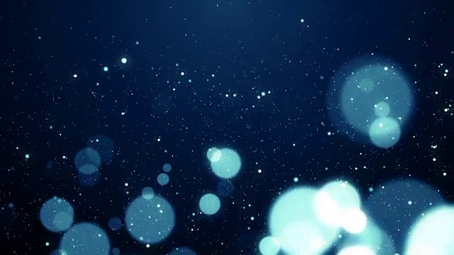 粒子、尘埃、抽象、光、散景、运动、电影背景循环