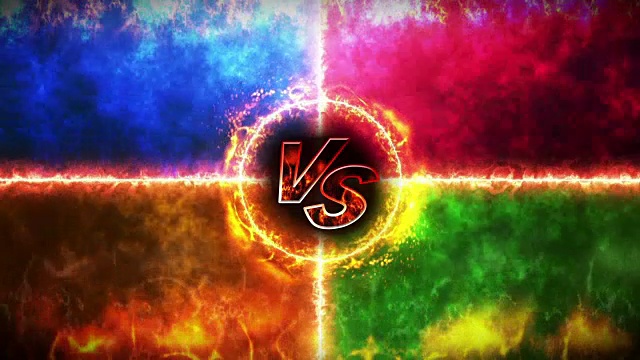 VS战斗背景，VS on Fire，循环