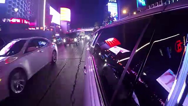 拉斯维加斯Strip Limo Time Lapse