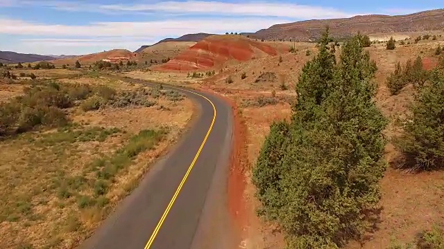 彩绘山化石床，美国俄勒冈州，北美