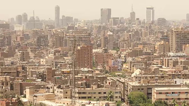 埃及开罗的城市景观