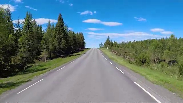 詳情圖-在挪威的路上駕駛汽車