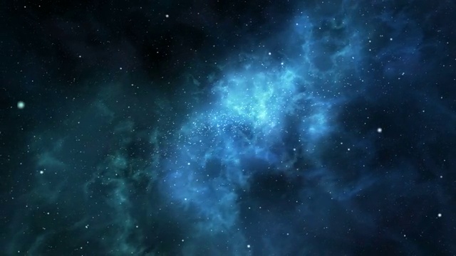 可循环的宇宙星云旋转