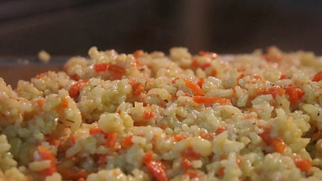 胡萝卜片米饭